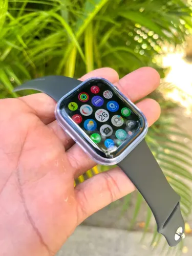 Smartwatch Microwear S12 AMOLED 2,08" com WhatsApp, Bluetooth, IA, NFC e Funções Esportiva