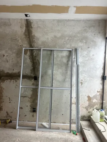 Portas de esquadria com vidro