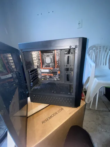 Kit xeon com gabinete e fans junto