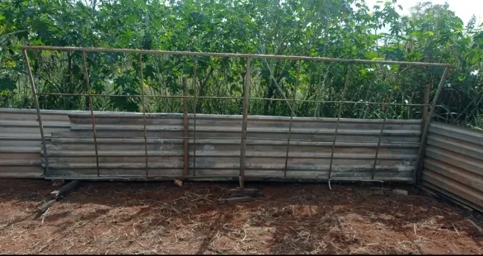 Estrutura para toldo ferro usado