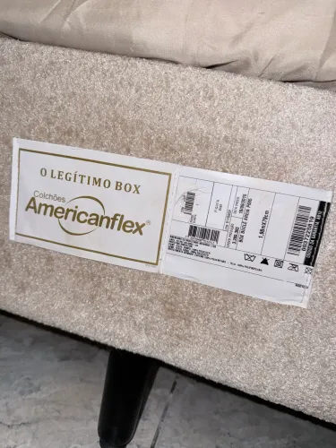 Cama mais colchão Queen