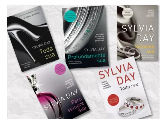 Série crossfire 5 livros. Sylvia day