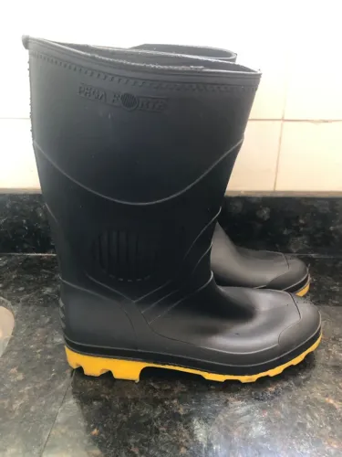 Bota PVC Impermeável preta - Grendene -37