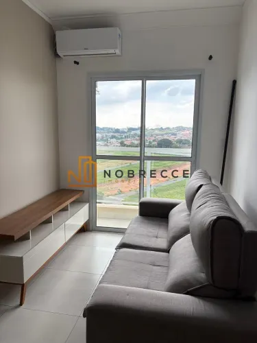 Apartamento mobiliado para locação no Edifício Villa Helvetia em Indaiatuba/SP
