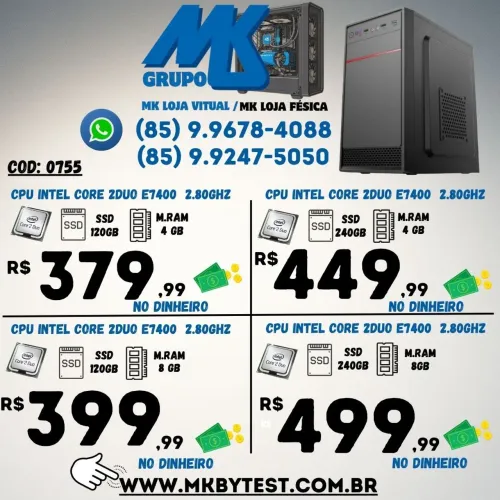 cpu em oferta dual 