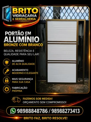 Portas em alumínio 