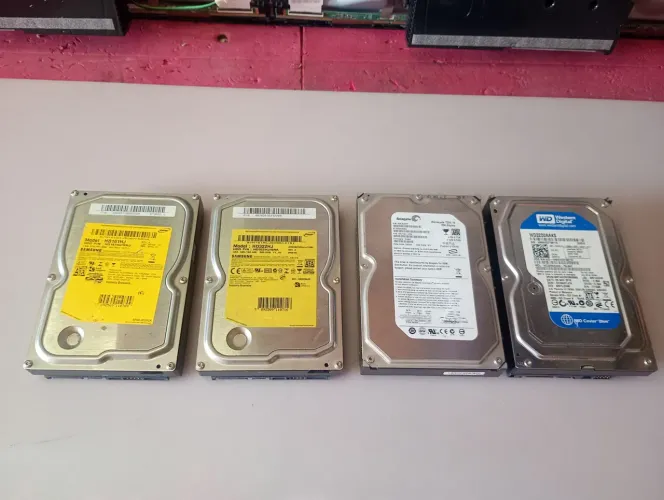 Hds de Pc funcionando perfeitamente de 160/250/320 gb