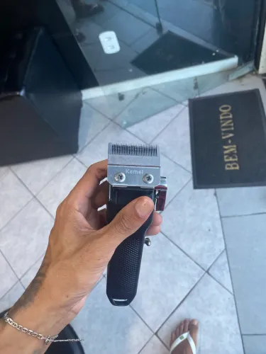 Máquina de cortar cabelo sem fio, kemei