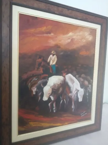Tela de Vicente Moreno 54 x 54