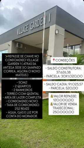 004 - VENDO APARTAMENTO NO CONDOMINIO NOVO PRÓXIMO AO NOVO MATEUS