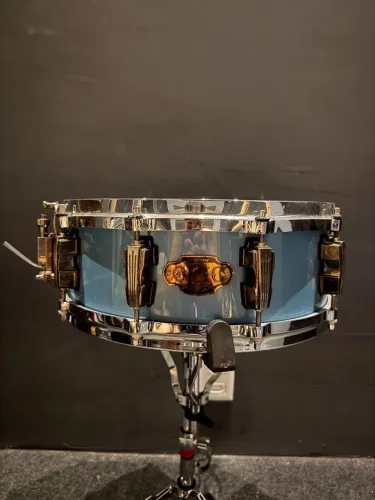 Caixa Ludwig EPIC 14x5 azul raridade