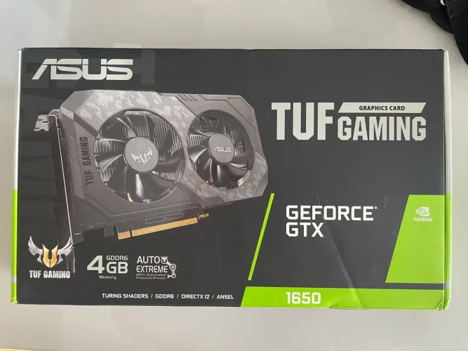 Placa de vídeo GTX 1650 Asus Tuf