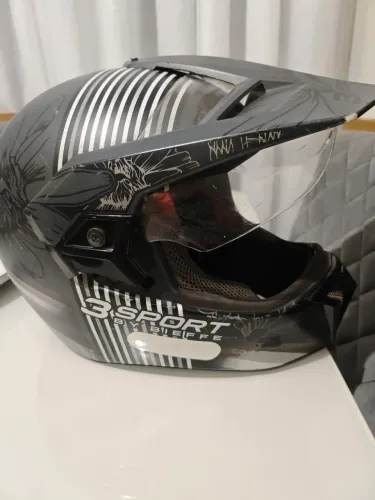 Vendo capacete original bieffe 3 sport original semi novo