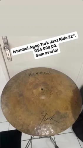 Prato Istanbul Agop Turk Jazz Ride 22?.