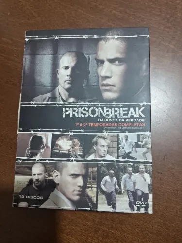 DVDS Prision Break 1 e 2 temporadas 12 discos