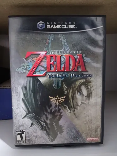 Caixa original Zelda Twilight Princess - Gamecube