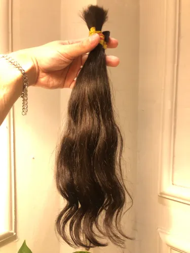 Cabelo humano 47 cm