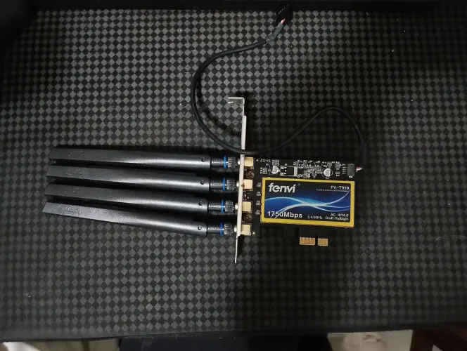 Placa de rede 4 antenas