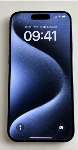 iPhone 15 pro max 256GB azul titânio