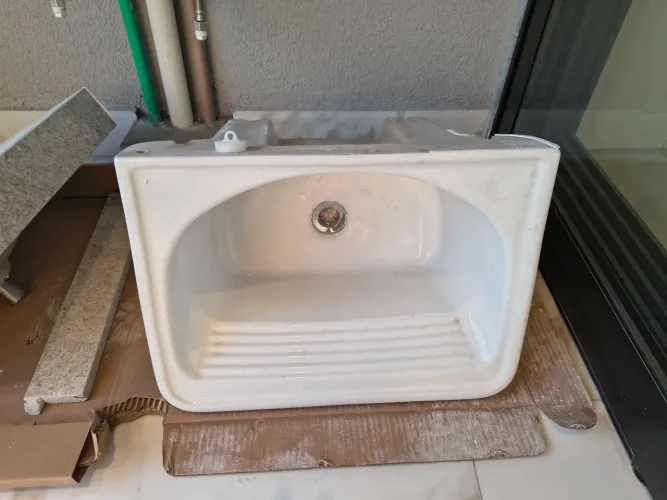 TANQUE DE CERÂMICA NOVO - NUNCA UTILIZADO