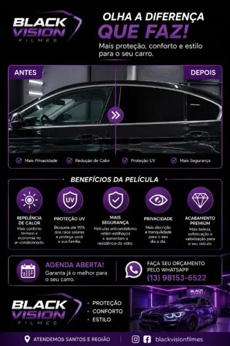 INSULFILM AUTOMOTIVO A DOMICÍLIO