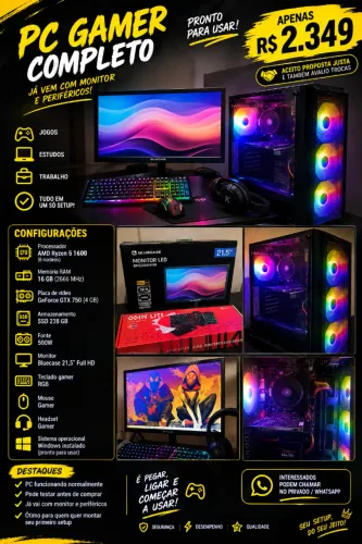 PC GAMER A VENDA