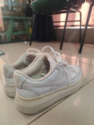 Nike Court Vision alta Branca Original !