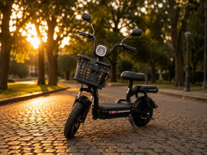 Bicicleta Elétrica Dropp 500W - Usada