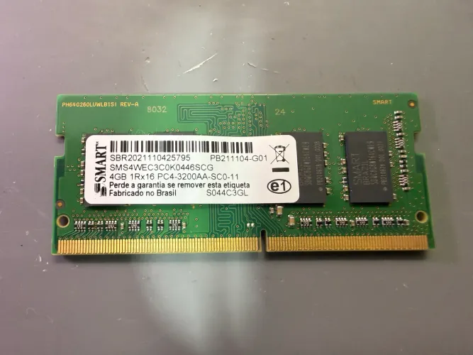 DDR4 PC4 4gb smart 3200mhz