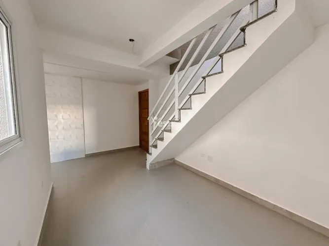 Cobertura Nova 98 mt² - 2 dormitórios 1 vaga + depósito à venda na Vila Linda Santo André