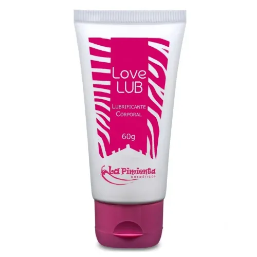 Lubrificante Corporal Love Lub 60g - À Base de Água