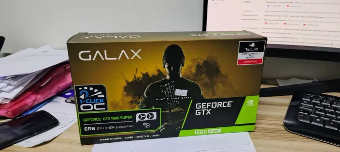 Placa de vídeo GTX 1660 super 6gb