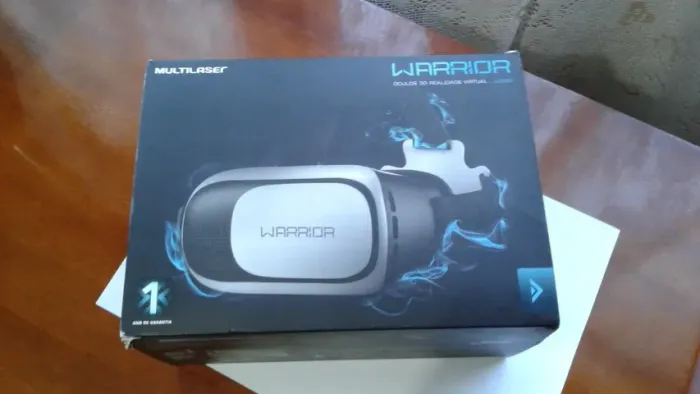 Oculos 3D Realidade Virtual Multilaser usado acompanha manual de instruções