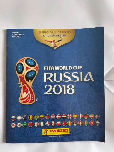 Albúm Copa do Mundo Russia 2018 completo