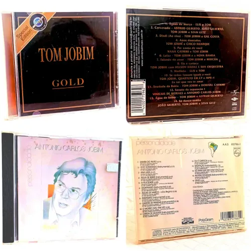 2 CDs TOM JOBIM <br>aproveite!!CD ORIGINAL <br>em perfeito estado. <br>aproveite!!