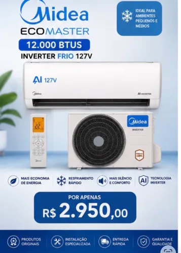 Ar condicionado 12.000 btus