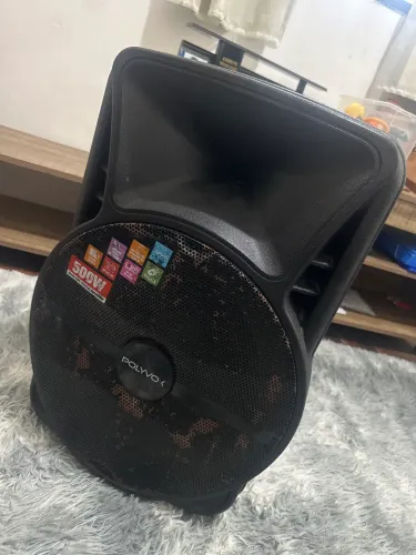 Caixa de som 500w POLYVOX 