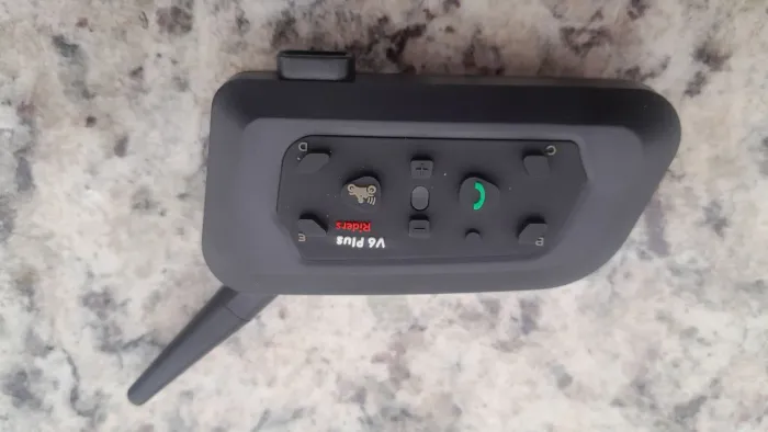 Intercomunicador v6 plus raiders uma unidade seminovo usado só uma vez