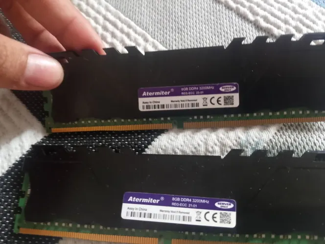 VENDO KIT MEMÓRIA RAM Atermiter 16 GB (2x8 GB) DDR4 3200 MHz