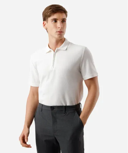 Camisa Polo Off-white TAM GG