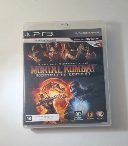 Jogo PS3 "Mortal Kombat - KOMPLETE EDITION"
