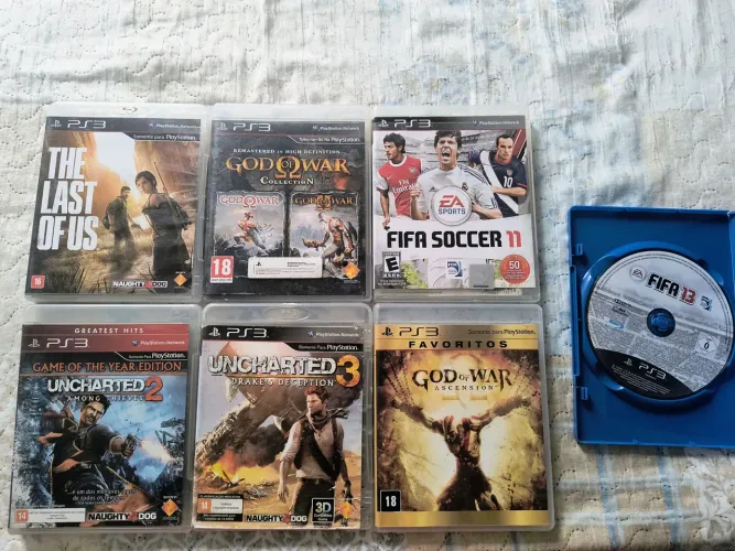 Lote jogos PS3