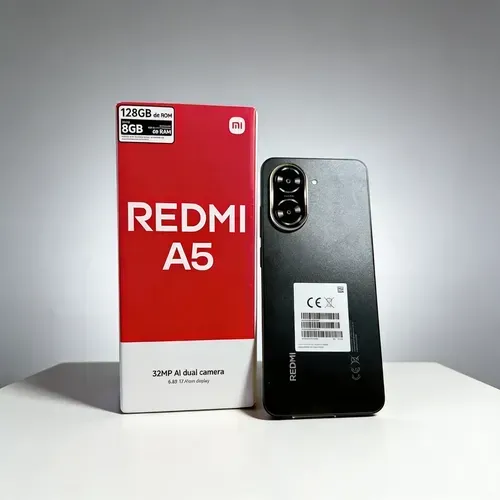 REDMI A5 4G 4+128GB preto R$ 899,00 novo lacrado com garantia de 6 meses pela loja