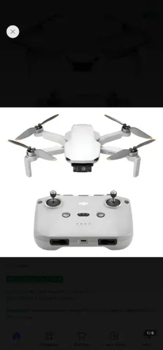 Drone DJI Mini 4K Praticamente Novo! Kit Completo com Acessórios Extra