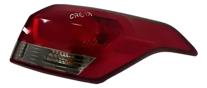 Lanterna Direita Creta 2018 (avariada) Direito/passageiro Vermelho