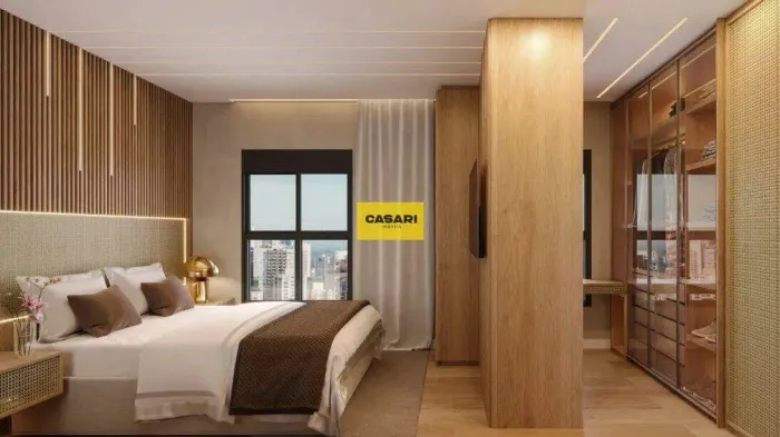 Apartamento Duplex Alto Padrão com Vista para o Parque Celso Daniel Bairro Jardim, Santo