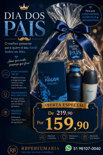 Kit dia dos Pais Natura