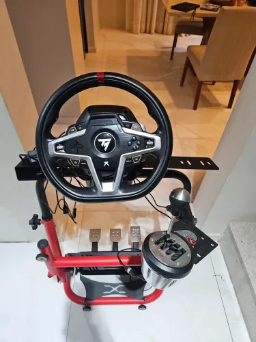 Volante p/ xbox e PC - Thrustmaster t248 + cambio H th8A