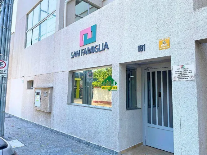 Apartamento com 2 dormitórios para alugar, 87 m² por R$ 2.786,00/mês - Edifício San Famigl