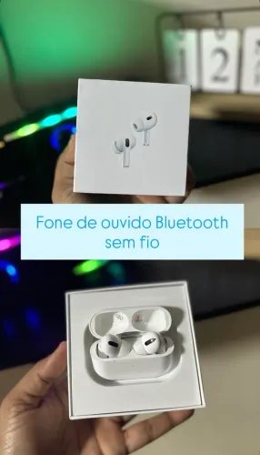 FONE DE OUVIDO BLUETOOTH SEM FIO